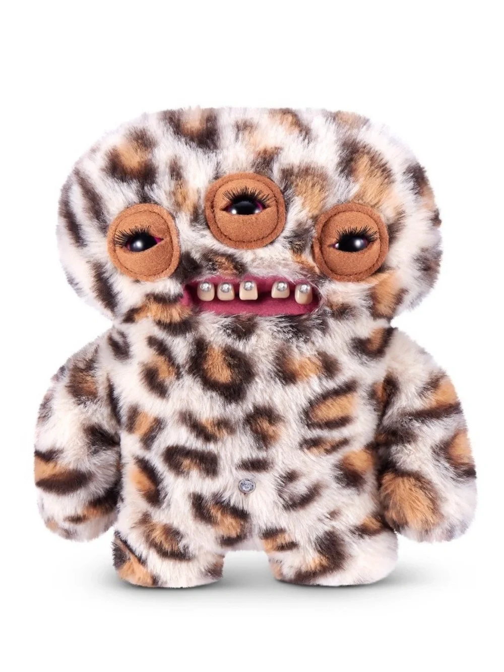 ZURU Fuggler Baddies Annoyed Alien Leopard Funny Ugly Monster Plush Toy
